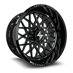 Sentali – Forged SF-5 – Black – 28″x16″ -99mm – All weather Wheels – SF528165199GB